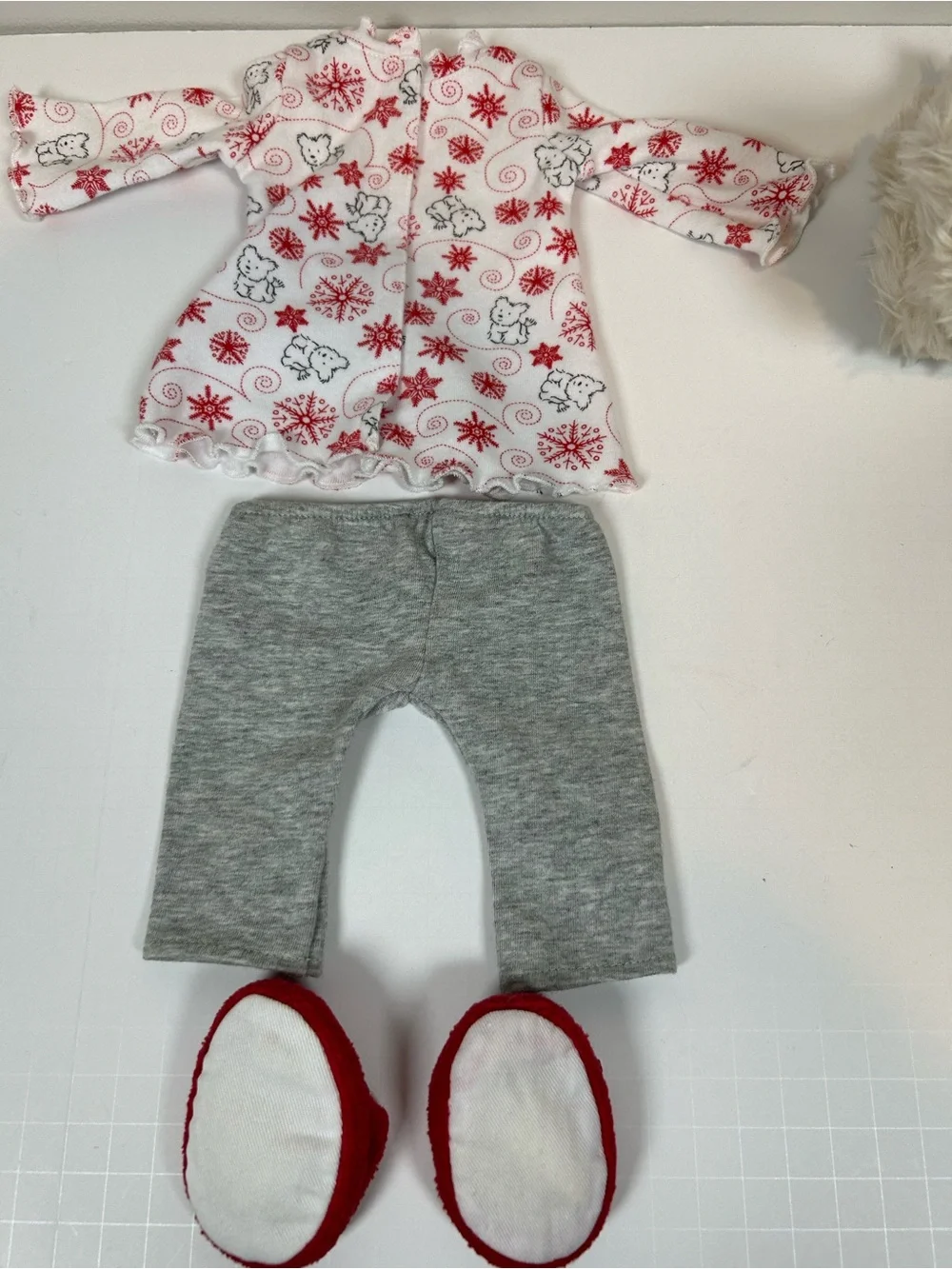 American Girl Doll 18” Doll Clothes Lot Bundle Coconut Pajama Set Cat Licorice
